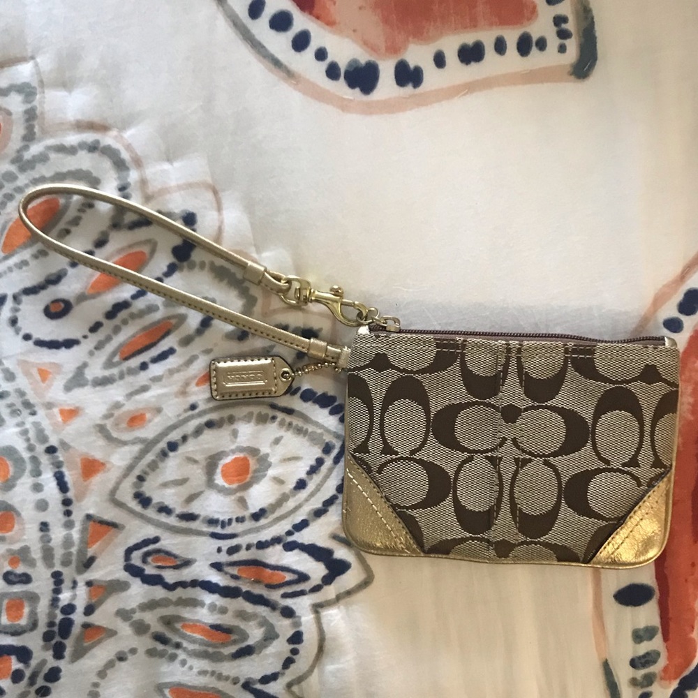 Coach wristlet